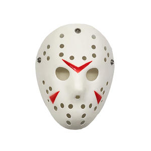 Masques <span class=keywords><strong>de</strong></span> Fête d'Halloween HLC Chine Fabricant Tendance Impression <span class=keywords><strong>de</strong></span> LOGO Personnalisée Blanc <span class=keywords><strong>Jason</strong></span> Effrayant Masques <span class=keywords><strong>de</strong></span> Fête <span class=keywords><strong>Déguisement</strong></span> Célébrité - Product Image 1