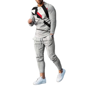 ชุดวอร์มใส่เล่นยิมสำหรับผู้ชายชุดวอร์มใส่วิ่งแบบลำลอง - Product Image 3