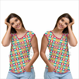 Produit chaud de qualité T-shirts pour femmes Prix de gros T-shirts pour femmes Nouvelle arrivée T-shirts pour femmes - Product Image 4