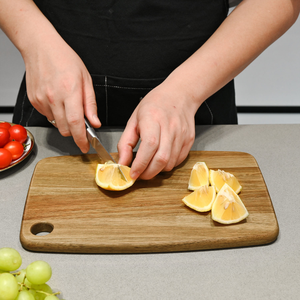 Tabla de Cortar de Madera de Acacia para Cocina, Tabla de Picar de Alta Calidad con Ranura para Jugos y Orificio para Colgar, para Carne y Queso - Product Image 5