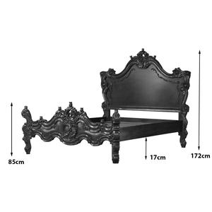 ชุดเตียงแกะสลักไม้หรูหราคลาสสิกแบบใหม่ทำขึ้นเองสำหรับโรงแรมวิลล่าและห้องนอนอพาร์ตเมนต์ - Product Image 2