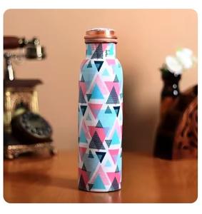 Pure Copper <b>Water</b> <b>Bottle</b> With Tumblers Available In Various Sizes and Finishes Along with Custom Branding & Packaging Options - Product Image 3