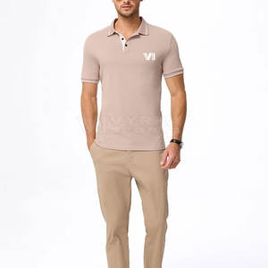 2025 Customized Logo <b>Men</b> Polo T-Shirts Wholesale Price Polo T-Shirts Lightweight <b>Men</b> Polo T-Shirts - Product Image 5