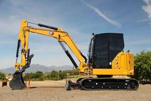 Excavatrice sur chenilles d'occasion CAT313C abordable, hydraulique, garantie 1 an, forte puissance de creusement, bon état, en stock, vente flash - Product Image 6