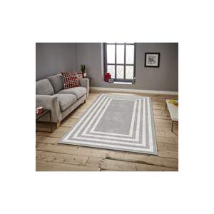 Alfombra de suelo antideslizante con patrón de panel impreso digital 3D 288NGR2313 estilo azulejo - Product Image 3