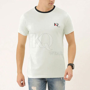 T-shirt à manches courtes pour homme, nouvelle conception, vêtements d'été, dernière mode, décontracté, 100% coton, couleur personnalisée, écologique, séchage rapide, haute qualité - Product Image 3