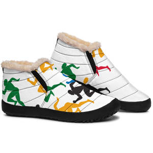 Chaussures de course d'hiver pour hommes avec empeigne synthétique colorée pour des aventures hivernales ! - Product Image 2