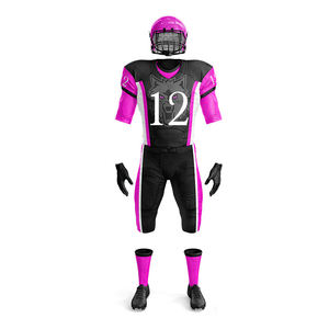2025 Premium American Football Jersey Aspecto profesional Manga corta con conjunto a juego - Product Image 1