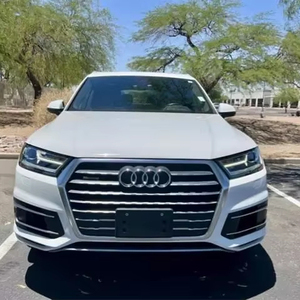 2017 Audi Q7 3.0T เครื่องยนต์เทอร์โบระดับพรีเมี่ยม AWD ขับเบาะหนังสีดำภายในพวงมาลัยซ้าย - Product Image 2