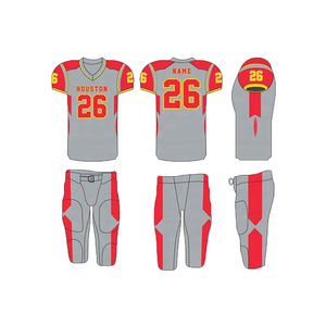 Uniformes de fútbol americano personalizados, camisetas de Spandex sublimadas, pantalones integrados, uniformes de Jersey de fútbol americano por sublimación - Product Image 6