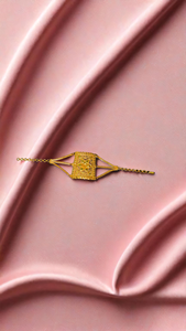 สร้อยข้อมือชุบทอง22K เครื่องประดับสำหรับผู้หญิงดีไซน์ทันสมัย - Product Image 3