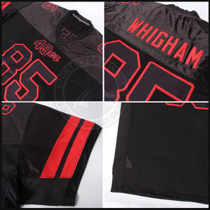 Maillots de football américain sur mesure à manches courtes, nouvelle conception, taille plus - Product Image 6