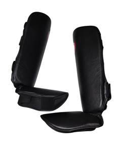 Nouveau design professionnel Shin In Step MMA Training Mauy thai Shin Pad Kick Boxing Training Guard Cuir synthétique PU - Product Image 2