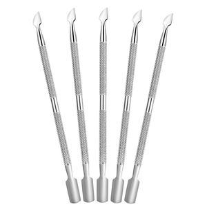 ขายดี ใหม่ล่าสุด แฟชั่นทันสมัย ที่ดันหนังกำพร้าสแตนเลสสองด้าน สำหรับทำเล็บเท้า กำจัดหนังกำพร้า ขจัดหนังด้าน ยอดขายอันดับต้นๆ อุปกรณ์ทำเล็บ - Product Image 1