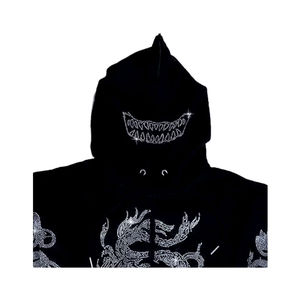 เสื้อฮู้ดพลอยเทียมคุณภาพสูงฉลากตามสั่ง - Product Image 6