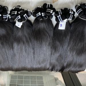 Perruques en cheveux humains Remy Virgin Weaves en vrac naturel, perruques à double trame en cheveux humains - Product Image 5