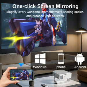 Портативный мини-проектор <span class=keywords><strong>1080P</strong></span> Full HD, видеопроектор, игровой проектор на Android, 4K мини-проектор с сумкой и подставкой - Product Image 4