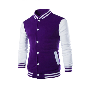 OEM Custom Colorful Long Sleeve <b>Patch</b> Chenille Embroidery Streetwear Letterman Varsity <b>Jacket</b> <b>For</b> Men and Women - Product Image 1
