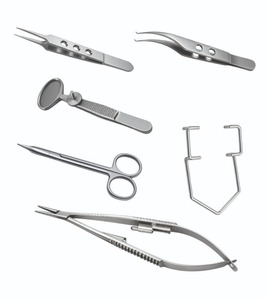 Ensemble d'instruments de chirurgie ophtalmique CHAN TARA, 8 pièces, acier inoxydable de qualité médicale, instruments microchirurgicaux réutilisables, CE - Product Image 4