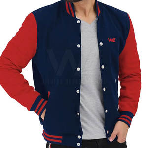 Chaqueta Universitaria para Hombre, Chaqueta Casual Personalizada con Botones y Letras para Hombre, Precio de Mayoreo, Chaquetas para Hombre - Product Image 3