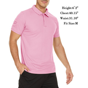 Camisetas Polo de Algodón Perfectas para Uso Casual y Formal, Camiseta Polo de Primera Calidad, Cómoda y Transpirable para Exteriores - Product Image 2
