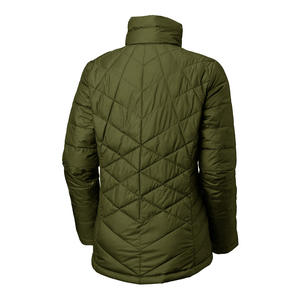 Chaqueta de camuflaje ligera personalizable para mujer, acolchada, con soporte de burbujas, con capucha, transpirable, con acabado grueso y cálido, OEM - Product Image 6