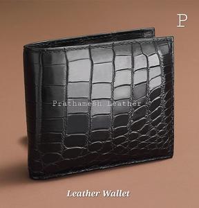 กระเป๋าสตางค์หนังสำหรับผู้ชายกระเป๋าสตางค์ผู้ชายงานทำมือแบบคลาสสิกกระเป๋าสตางค์หนังมีสไตล์ที่น่าตื่นตาตื่นใจ - Product Image 5