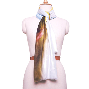 Personalizable Micro Modal ligero chal largo Pashmina bufanda suave Animal patrón primavera moda tradicional adultos chal - Product Image 5