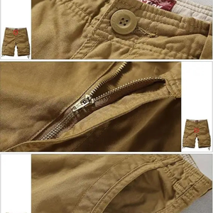 Pantalones cortos Cargo transpirables para hombre, pantalones cortos ligeros de secado rápido para gimnasio, pantalones cortos para hombre, pantalones cortos de entrenamiento atlético para hombre, deportes - Product Image 4