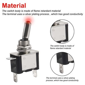 Giá thấp duy nhất cực (on)-OFF-(on) tự động thiết lập lại <span class=keywords><strong>3</strong></span> vị trí <span class=keywords><strong>3</strong></span> pin momentary chuyển đổi chuyển đổi Rocker chuyển đổi chuyển đổi - Product Image 4