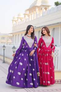 2024 cuello redondo pesado 3mm secuencia bordado trabajo Casual boda adecuado largo elegante vestido tejido mujeres lavable niñas - Product Image 4