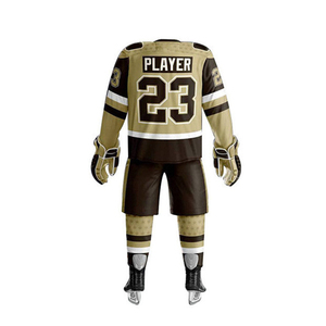 Uniformes de hockey sur glace d'équipe avec logo personnalisé, prix de gros professionnel, design unique, uniformes de hockey sur glace, service OEM, meilleure arrivée - Product Image 6