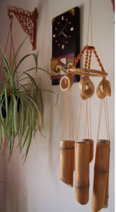 Fournisseur du Vietnam Carillon éolien en bambou naturel écologique Prix compétitif Produit d'artisanat en bambou - Product Image 4