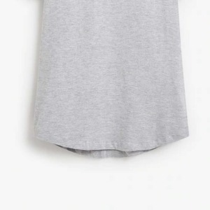 Nouveau semi-peigné coton Jersey été femmes t-shirts cravate teinture ample à manches courtes t-shirt pour femmes hauts femmes t-shirt manches Simple - Product Image 3