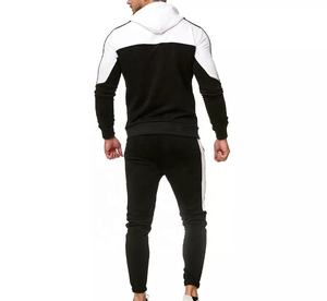 Sweat-shirt à capuche avec Logo personnalisé pour homme, ensembles de survêtement pour homme avec votre propre logo, nouvelle collection printemps - Product Image 2