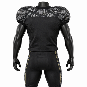 Custom American Football Uniform Set Camo Jersey and Pants Men's Team Kit Breathable <b>Compression</b> Sportswear OEM ODM - Product Image 2