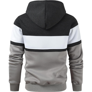 Sudaderas con Capucha para Hombre, Diseño Sólido a la Moda, para Impresión de Logotipo Personalizado, Estilo Hip Hop, Ropa Deportiva para Gimnasio, para Invierno - Product Image 6