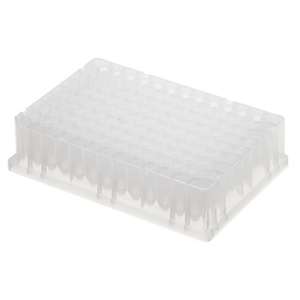 ABGene Placa PCR personalizable de 96 pocillos Capacidad de 0,8 ml con poliestireno de fondo natural Forma cuadrada Uso médico Suministros de laboratorio OEM - Product Image 1
