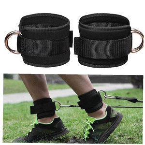 Adjustable Ankle Strap With Double D-Ring For Gym Hot Selling Neoprene Padded Ankle Strap - Product Image 6