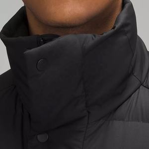 Ropa de calle informal personalizada para hombre, chaqueta con capucha acolchada con calefacción Softshell, ropa exterior sin mangas de nailon transpirable para trabajo de invierno y otoño - Product Image 4