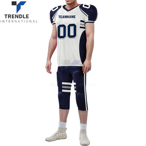 Uniformes de football américain personnalisés par transfert thermique, équipes universitaires, vêtements de qualité supérieure, vêtements personnalisés pour le jour du match, short 100% - Product Image 3