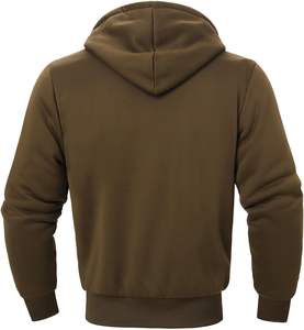 Sweat à capuche uni 100% coton délavé à l'acide - Product Image 3