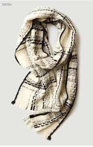 <b>Women's</b> Trendy Solid Color Carved Fringe <b>Cape</b> Coat New Release Versatile Traditional Polyester Multifunction Scarf - Product Image 5