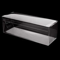 Boîte à dragées transparente en plastique, boîtes en acétate transparentes en forme de cube, boîtes cadeaux transparentes en PET/PVC pour l'emballage de cadeaux de mariage ou de fête