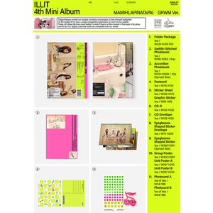 อิลลิท - มามิฮลาปินาตาปาย มินิอัลบั้มเล่มที่ 4 ฉบับโฟโต้บุ๊ค ( GRWM/IT'S ME/FREE RIDER ) - Product Image 3