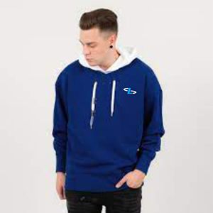 เสื้อครอปฮู้ดดี้สีเทาสไตล์ฟิตเนส ผ้าฝ้าย 100% แขนยาวสำหรับผู้หญิง พร้อมผ้าที่ปรับแต่งได้ - Product Image 2