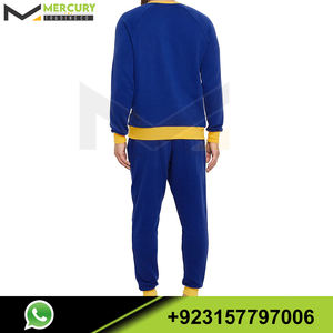 Vente en gros Logo personnalisé Ensembles de survêtements de jogging décontractés pour hommes de couleur unie Survêtements pour hommes Conception personnalisée - Product Image 5