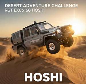 RGT EX86160 <span class=keywords><strong>1</strong></span>/<span class=keywords><strong>10</strong></span> RC <span class=keywords><strong>Crawler</strong></span> LC79 Commander Hard Body 4WD Off-Road Truck 10CH Simulation Vehicle Professional Hobby Grade RTR - Product Image 3