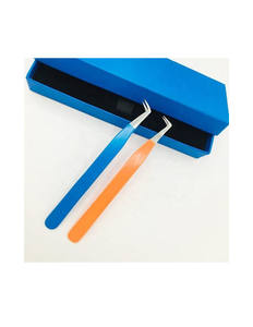 Juego de pinzas para pestañas al por mayor, las pinzas para pestañas más vendidas, acero inoxidable de alta calidad, Etiqueta Privada, buen precio - Product Image 5