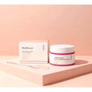 Crema de Noche MediLuxe PDRN 100ml, Certificada GMP, con Cápsulas de Colágeno para una Piel Radiante, Suave y sin Acné, Crema Hidratante Nocturna con Ceramidas - Product Image 4